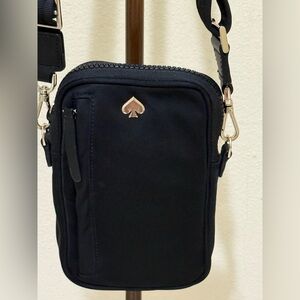 Kate Spade NY Nylon Black Crossbody Bag